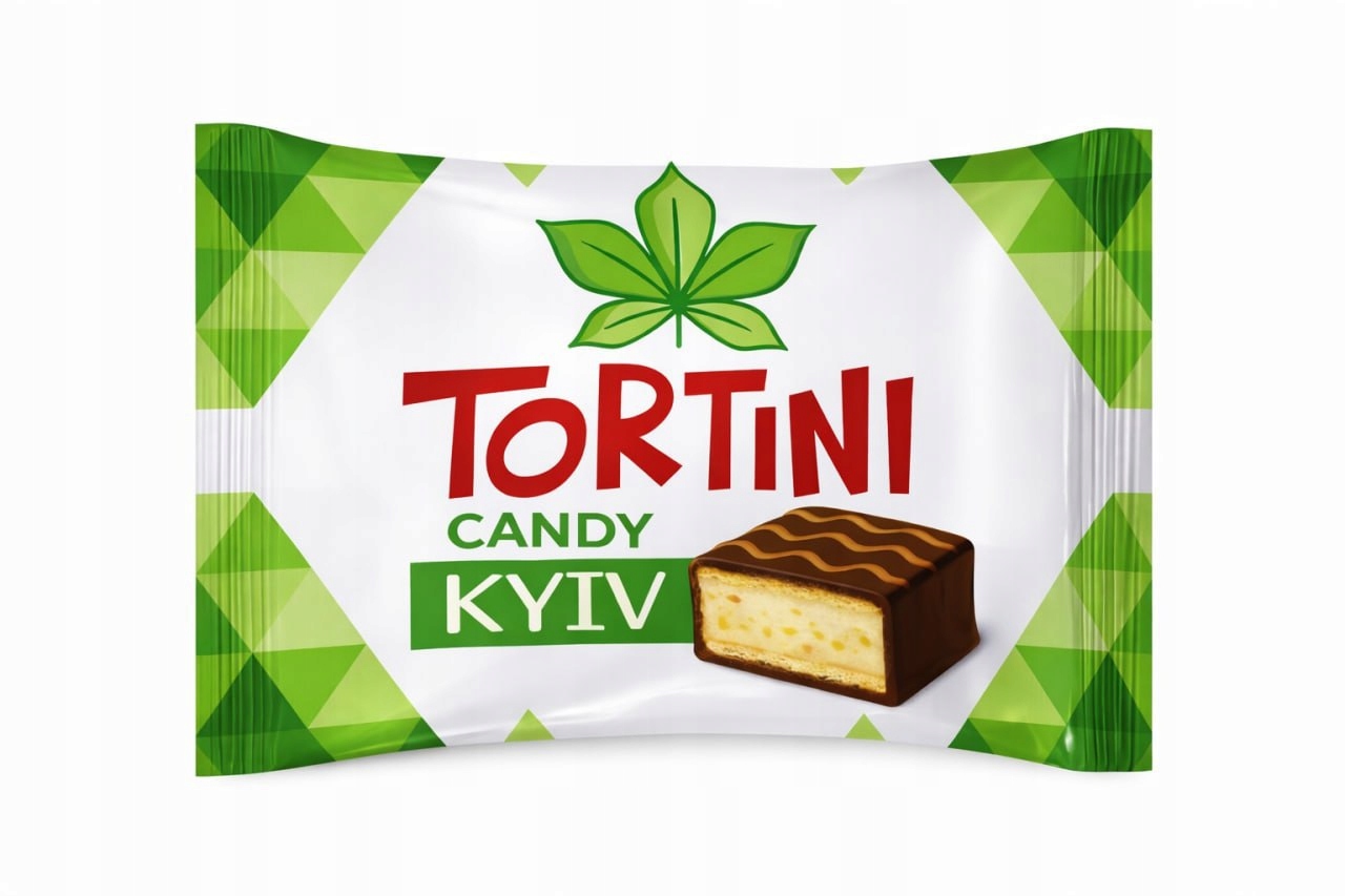 Levně Pralinky Bonbóny v kakaové polevě „Tortini Kyiv“ 2 kg