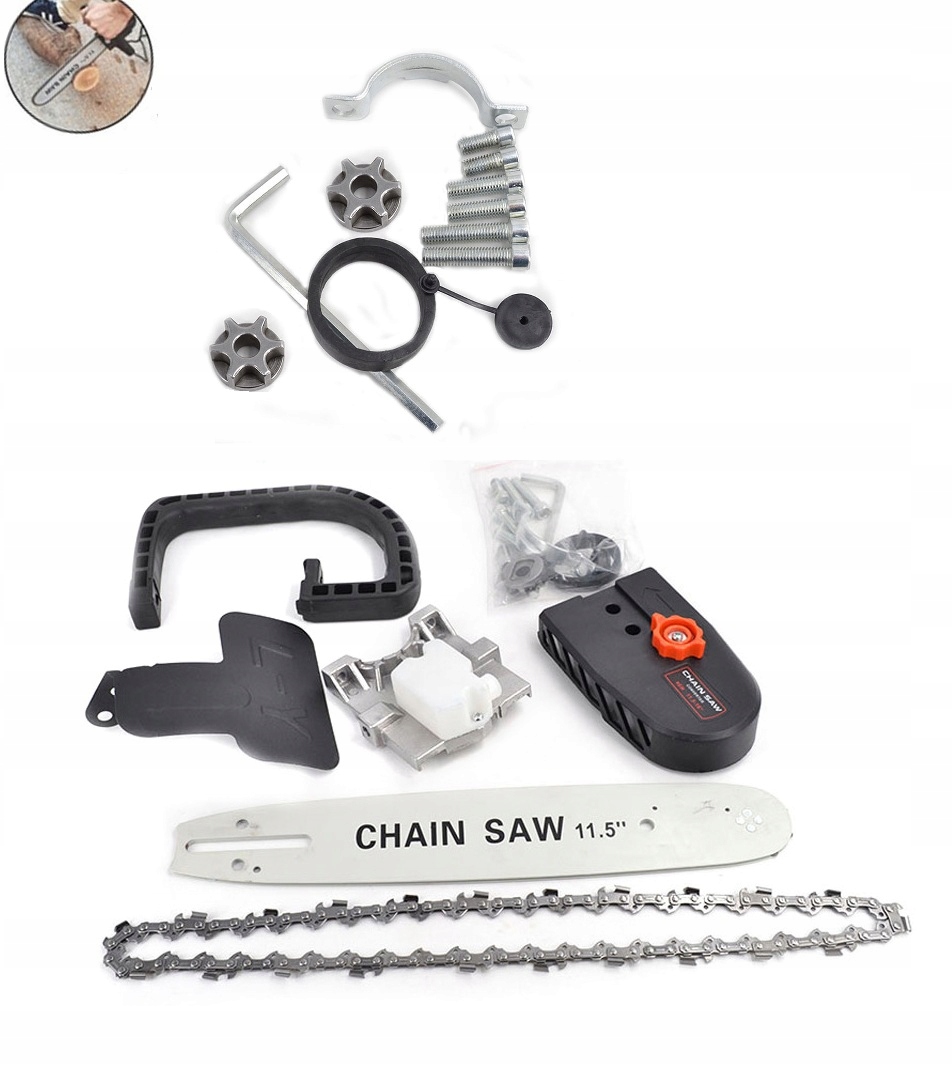 PRZYSTAWKA DO SZLIFIERKI KĄTOWEJ PIŁA ŁAŃCUCHOWA Kod producenta 7835