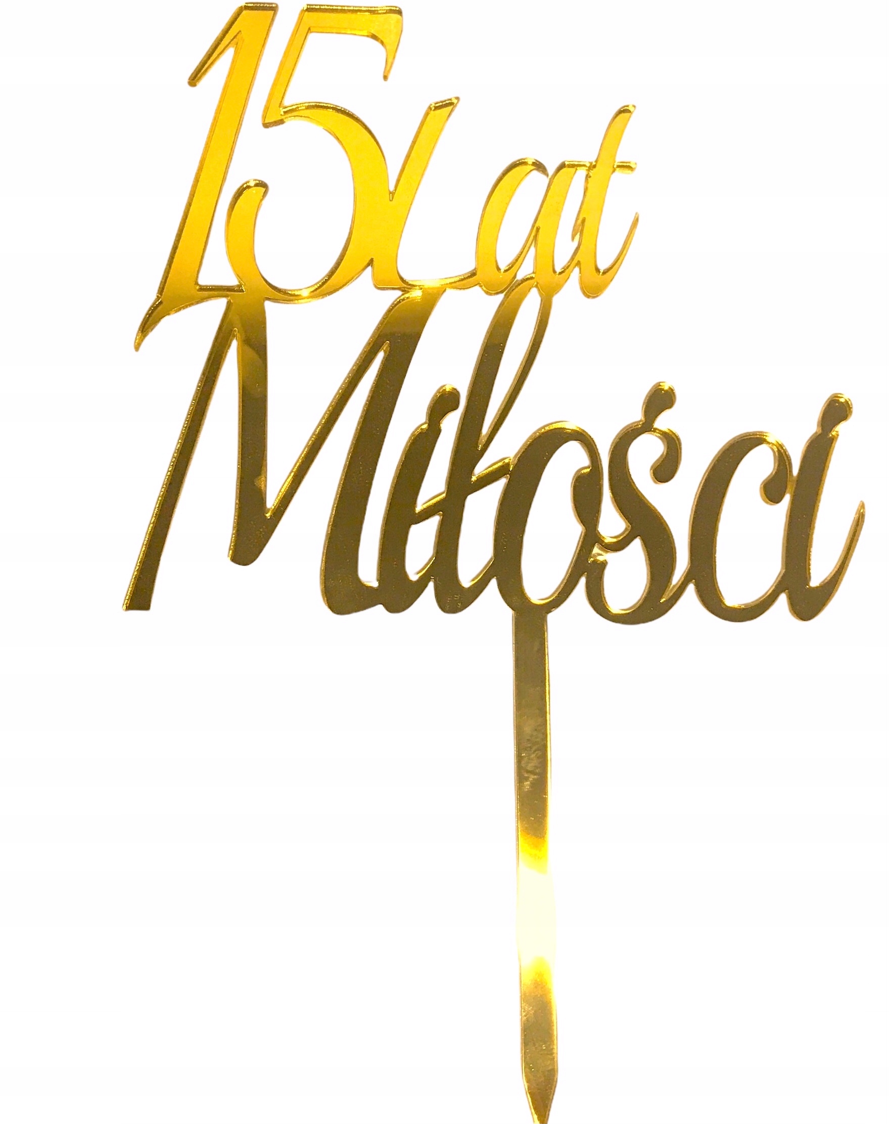 

Topper Na Tort Dekoracja Rocznica Ślubu 30 40 50