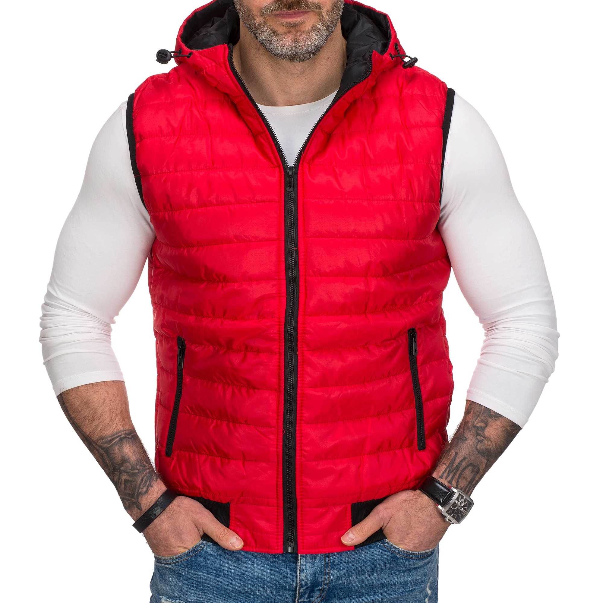 

BZ88 r. M Męski Bezrękawnik Przejsciowy Pikowany