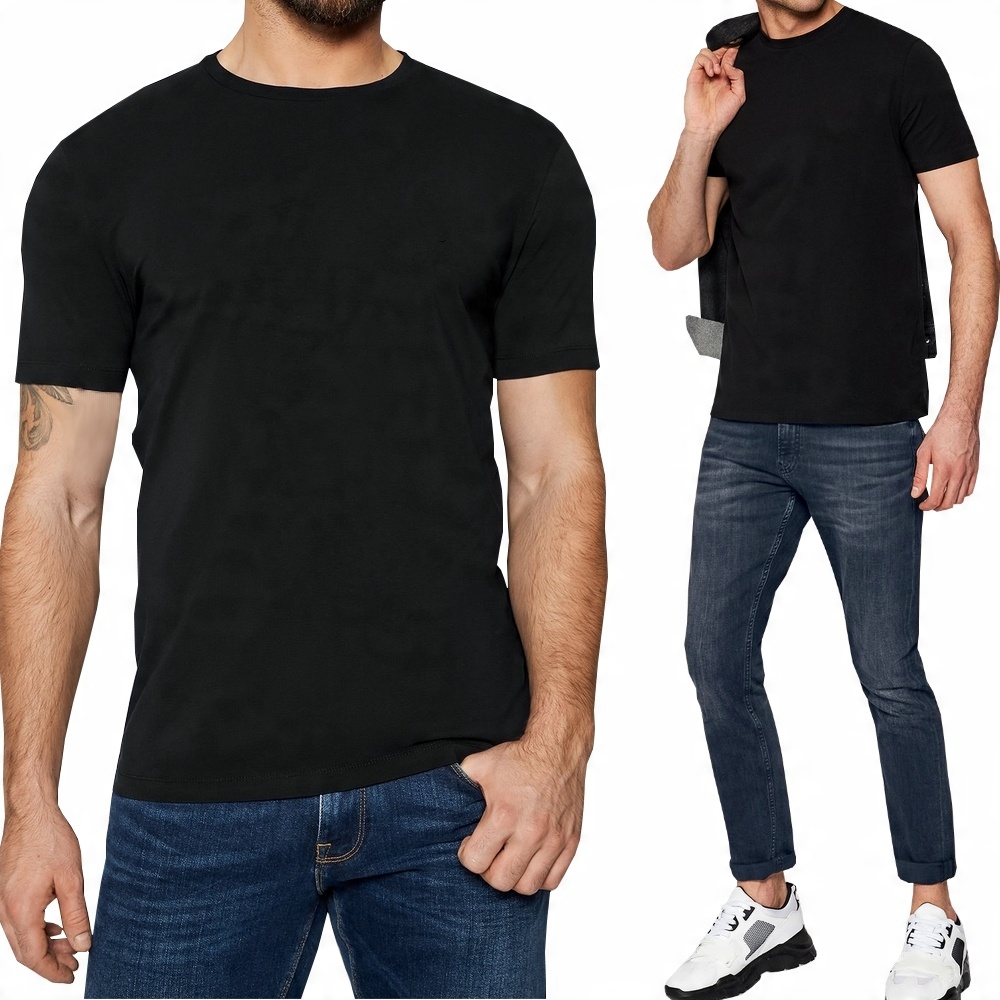 

T-shirt Męski Koszulka Gładka Bawełniana C r. XL