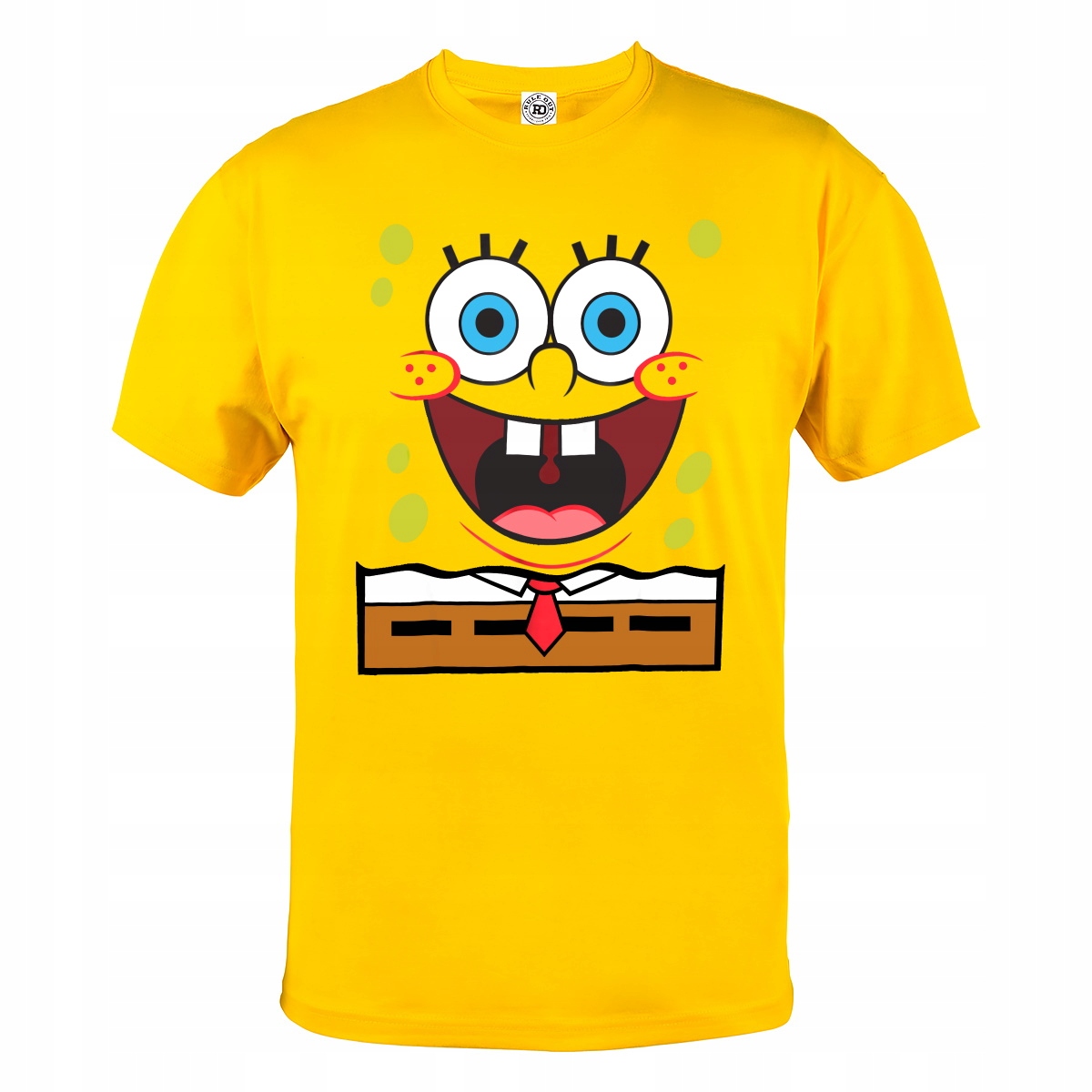 

Męska Koszulka Bajka Spongebob Twarz Krawat