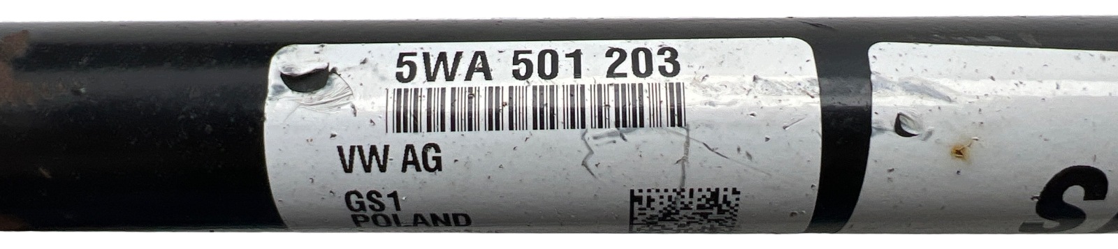 semi-axis left rear part Audi A3 8Y 5WA501203 new original