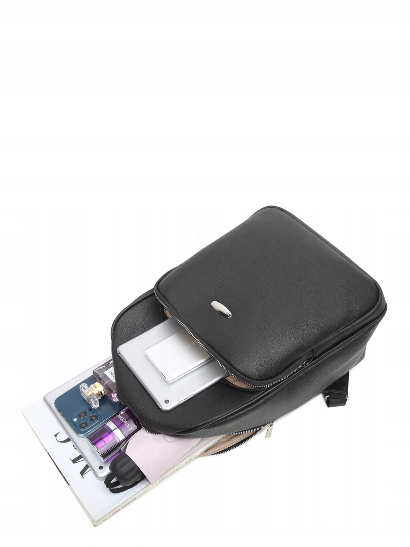 Plecak Damski LUIGISANTO T6474 Black Płeć kobieta