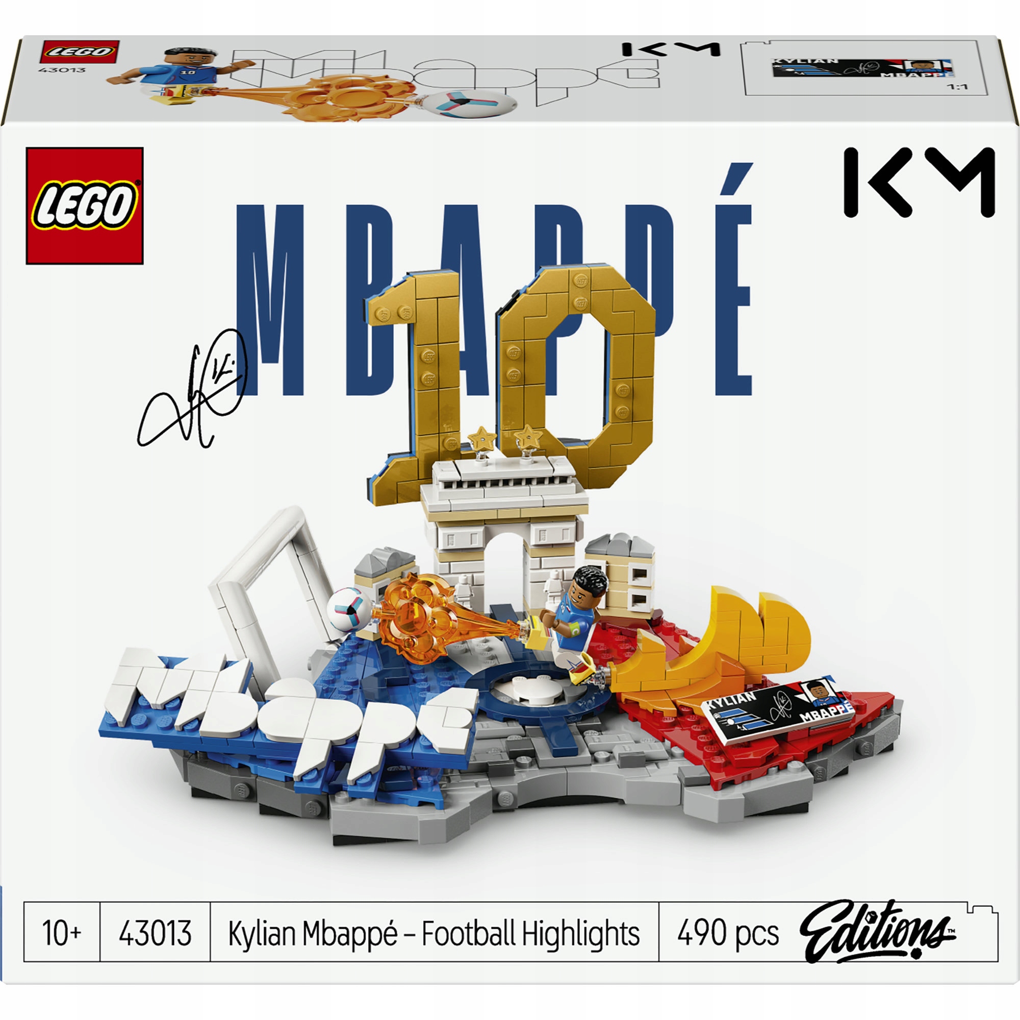Lego Kylian Mbappé fotbalové momenty 43013