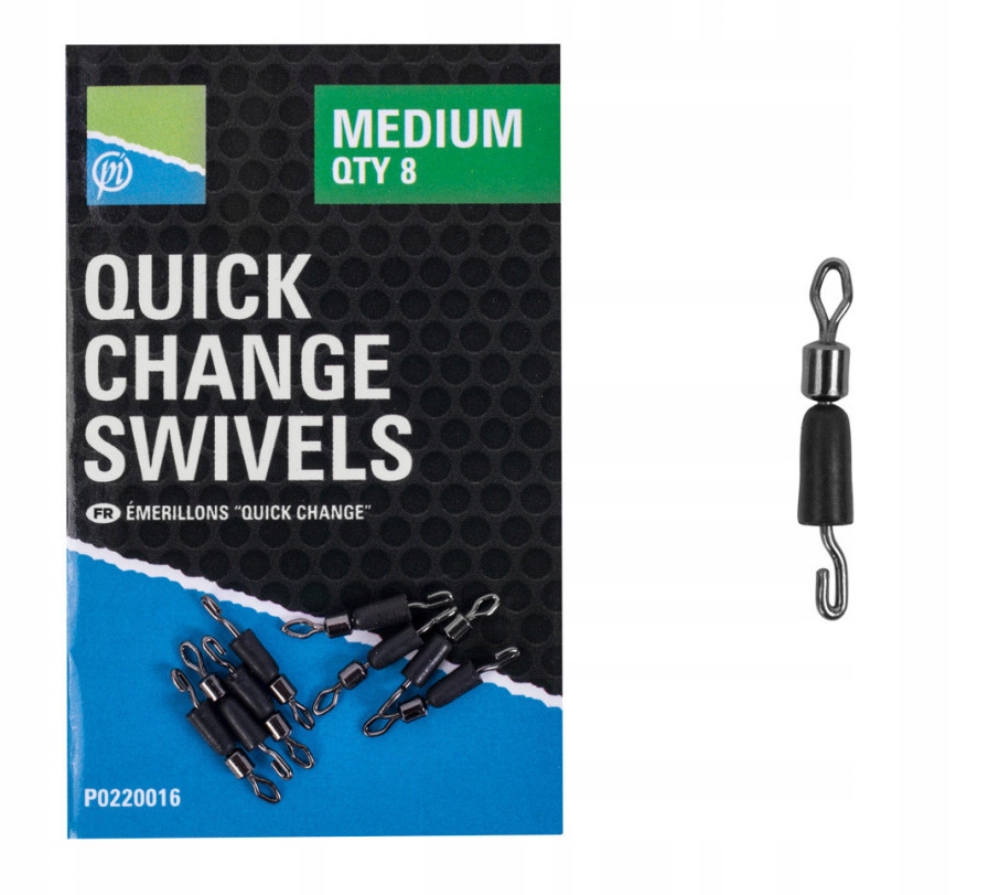 

Preston Quick Change Swivels S Krętlik Łącznik