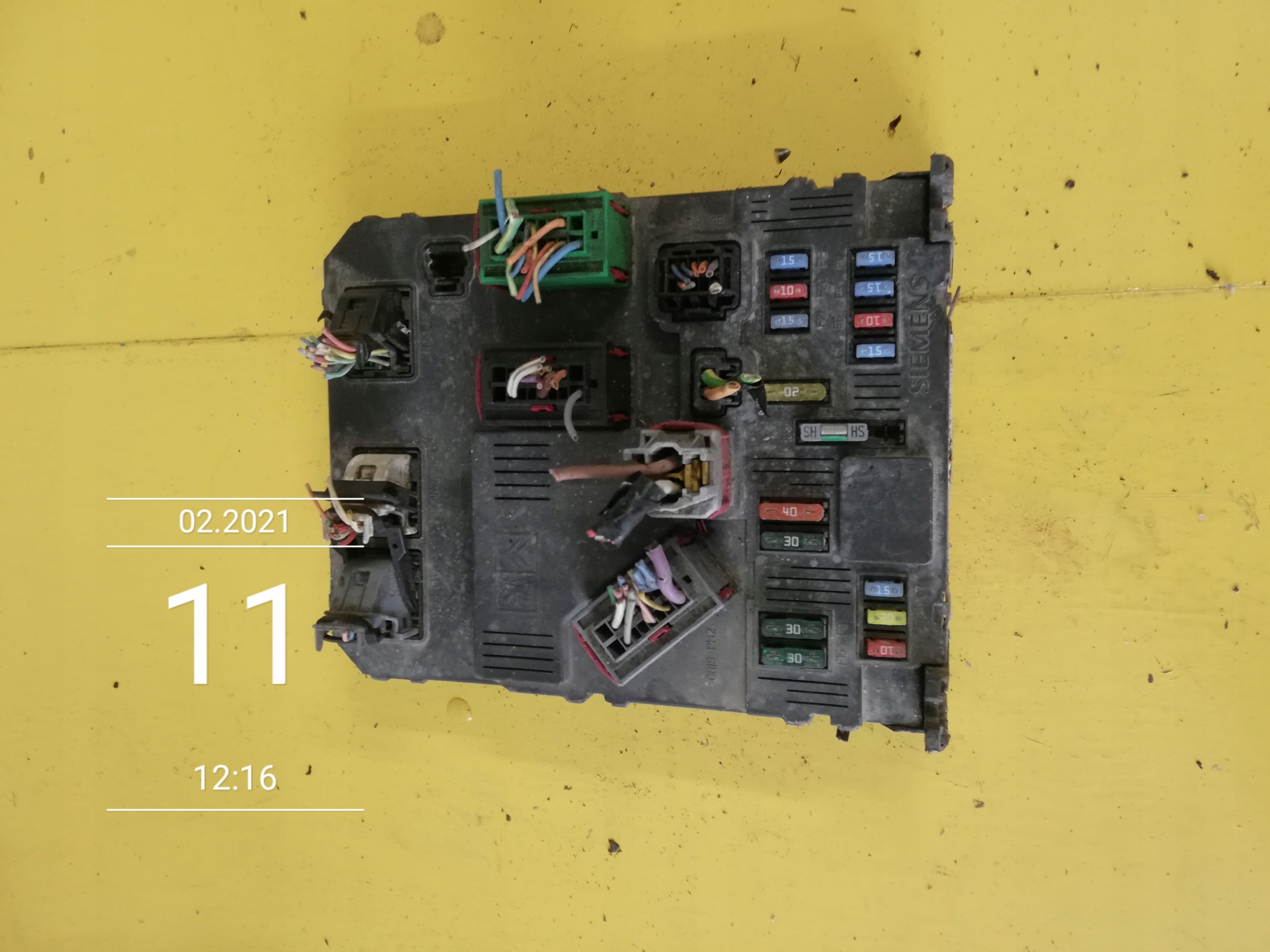 MODUŁ BSI CITROEN PEUGEOT STEROWNIK SKRZYNKA