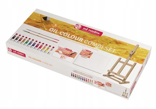Sada olejových barev Combi Set 12x12ml Talens Stojánek