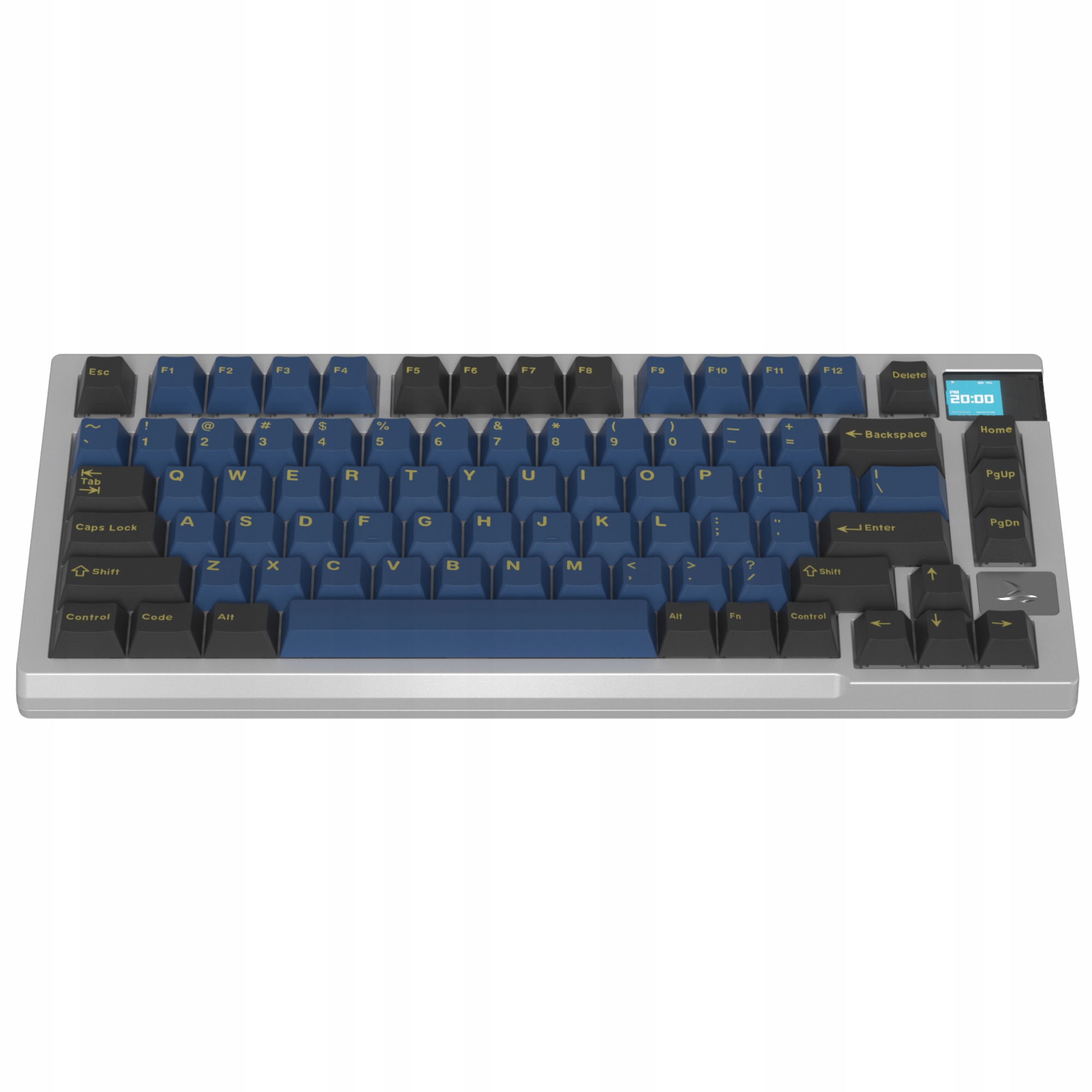 Mechanická Klávesnice K8 Darmoshark 80% 75% Gateron Wireless 2,4G Displej Cz