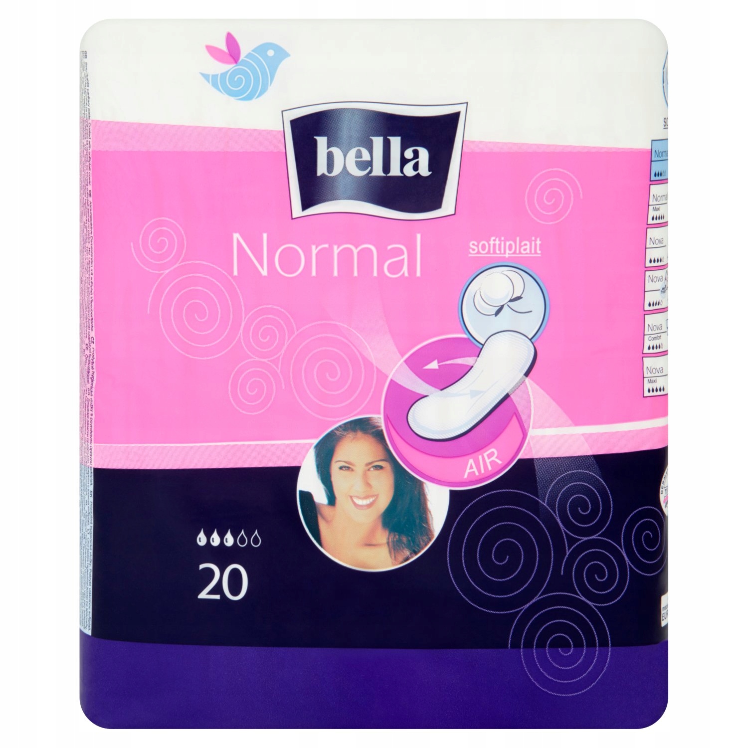 

Bella Normal Podpaski 20 szt.