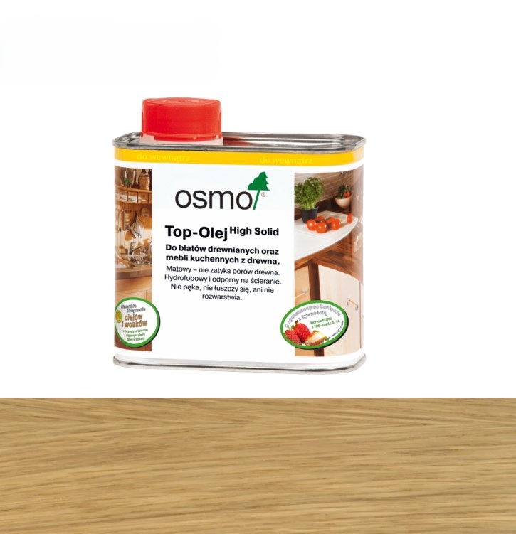 OSMO TOP-OLEJ DO BLATÓW KUCHENNYCH BEZB. MATOWY 3058 0,5L