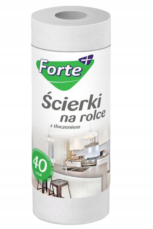 Levně 3X Forte+ Kuchyňské utěrky na roli 40 ks