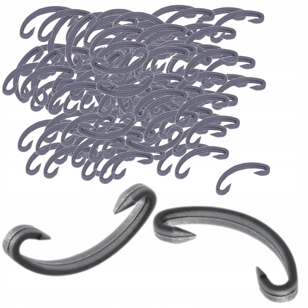 SPINKI SPINKA KLIPS DO TERMOIZOLACJI / OTULINY 100 SZTUK UNIWERSALNE