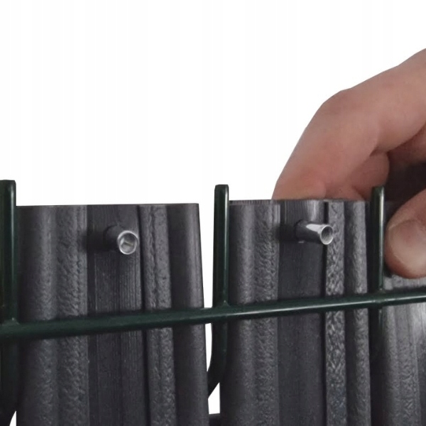 ZIELONA OSŁONA NA PŁOT LISTWY NA OGRODZENIE PANELE LAMELE 122X250CM Stan opakowania oryginalne