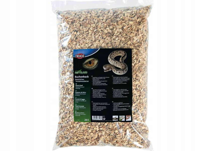 Trixie Bukový substrát XL do terária, podestýlka plazů, obojživelníků, želvy, hadů 20 l