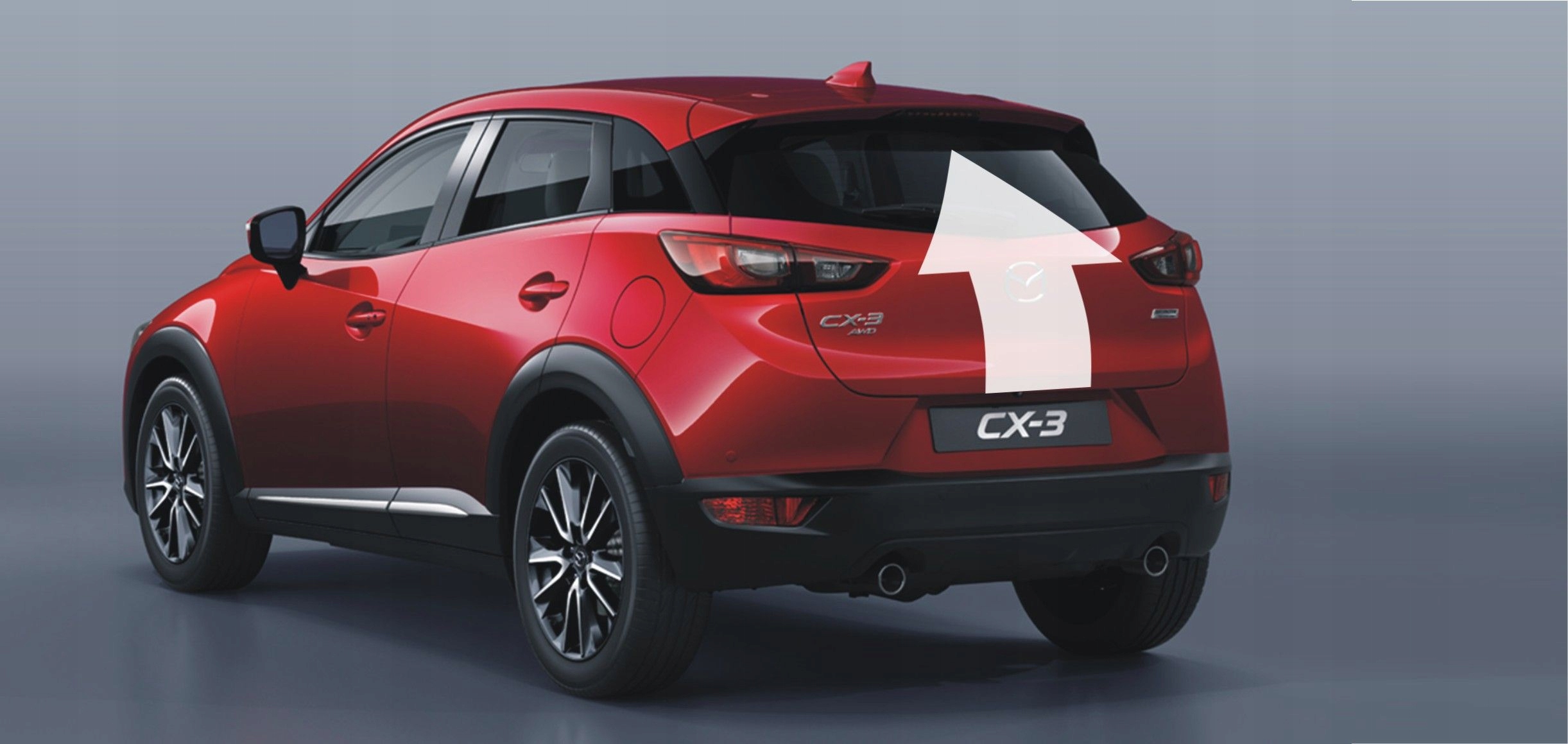 EMG-SILCX3 - Mazda CX - 3 багажник с электроприводом