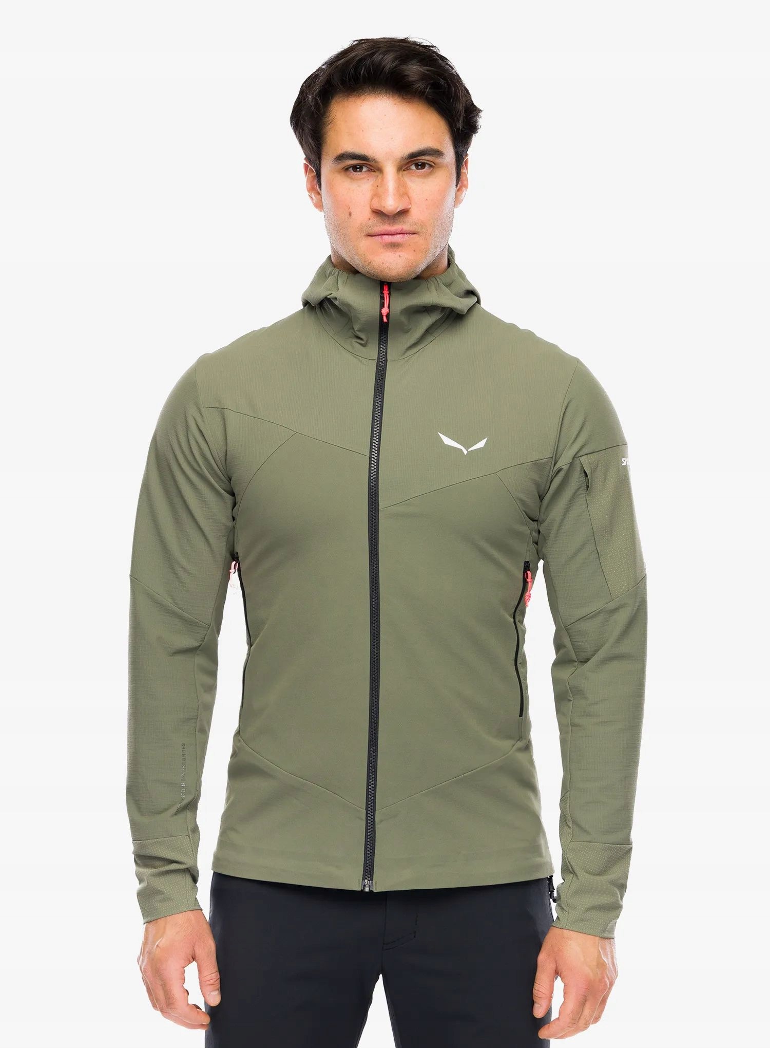 Softshellová bunda Salewa Agner Dst Jacket faded green M