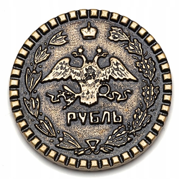 ZESTAW 24 METALOWYCH MONET DO GRY ULTIMATE RAILROADS Producent inny