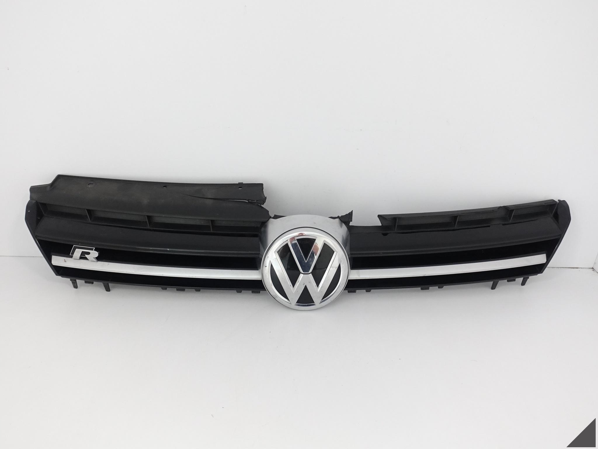 VW GOLF R VII 7g0 12- САТИН НАКЛАДКА РЕШЕТКА РАДИАТОРА РЕШЁТКА KRATKA В БАМПЕР ПЕРЕД