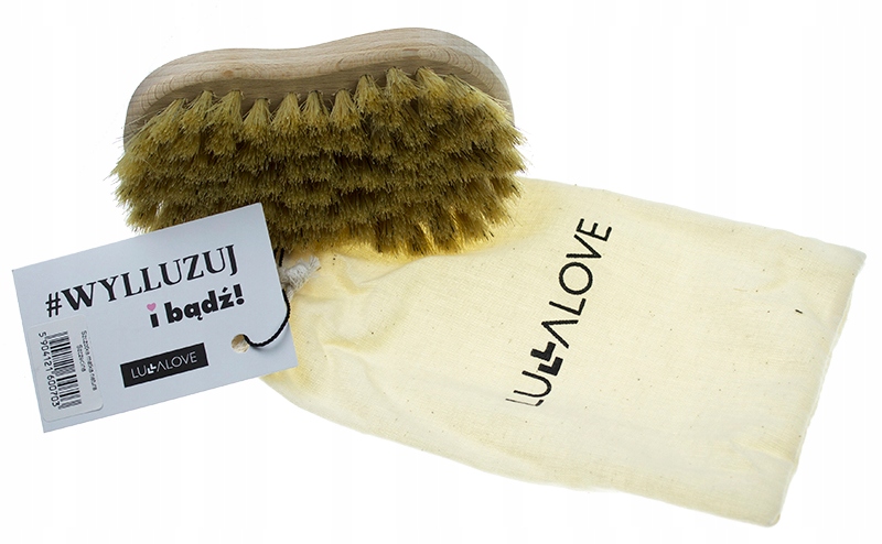 

Lullalove Szczotka Do Masażu Sucho Natura Średnia