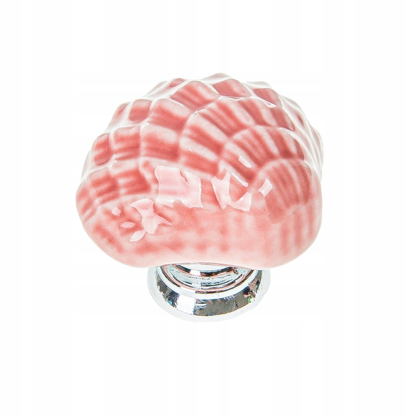 

Gałka Meblowa Muszelka porcelanowa Różowa 35mm