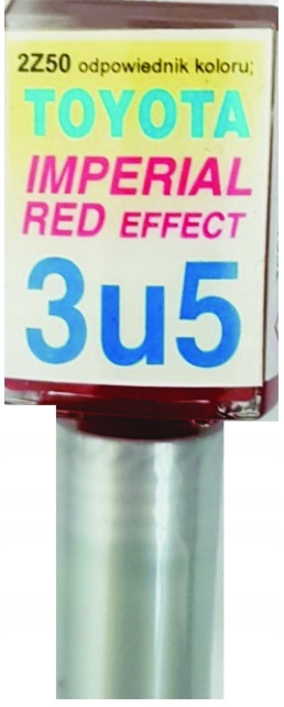 

Toyota 3U5 Imperial Red Lakier Zaprawka Do Rys Ara