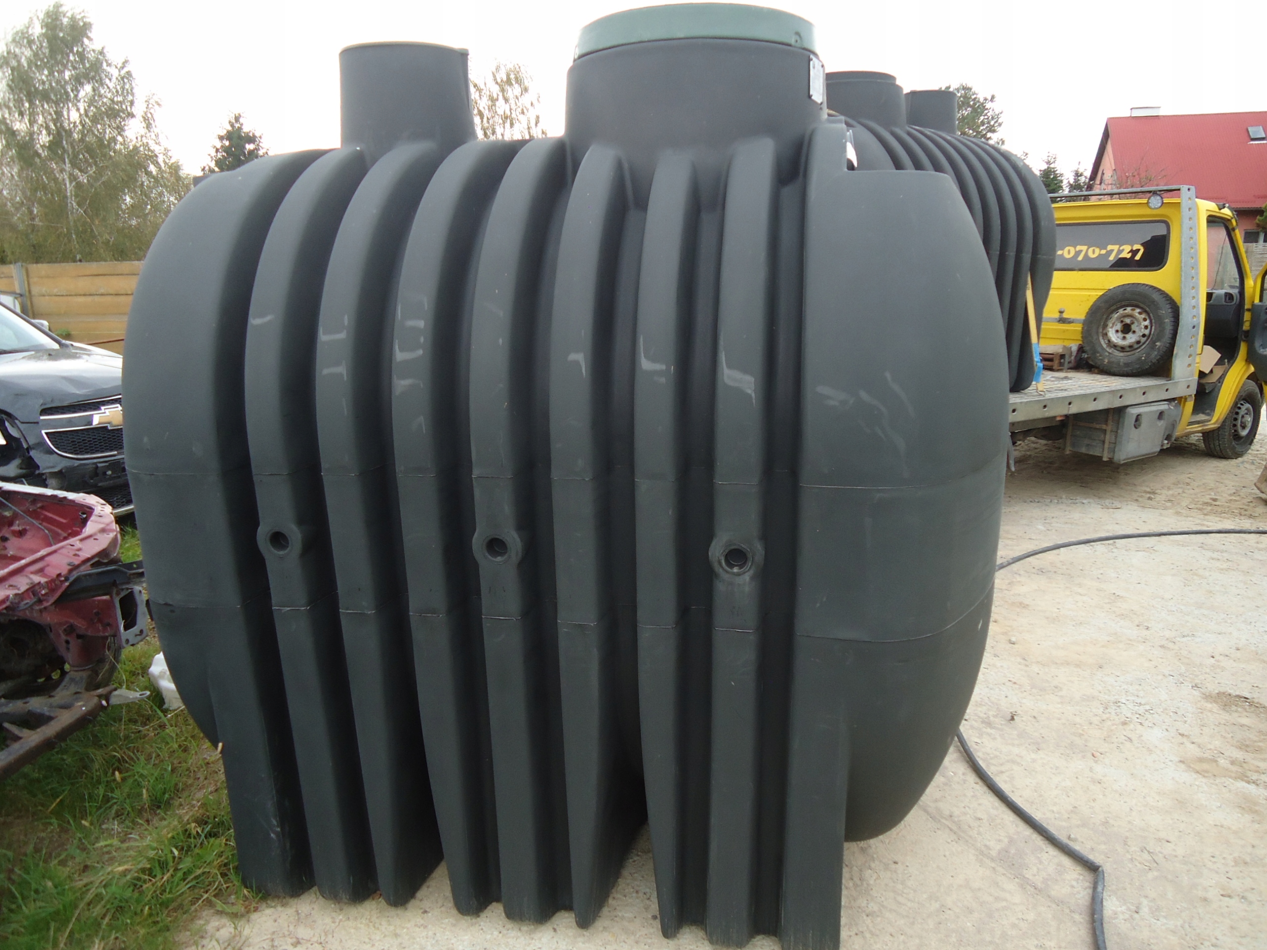 ZBIORNIK 5000L podziemny na wodę deszczówkę 5m3