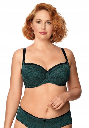Polovyztužená krajková podprsenka Xena 70E Mefemi