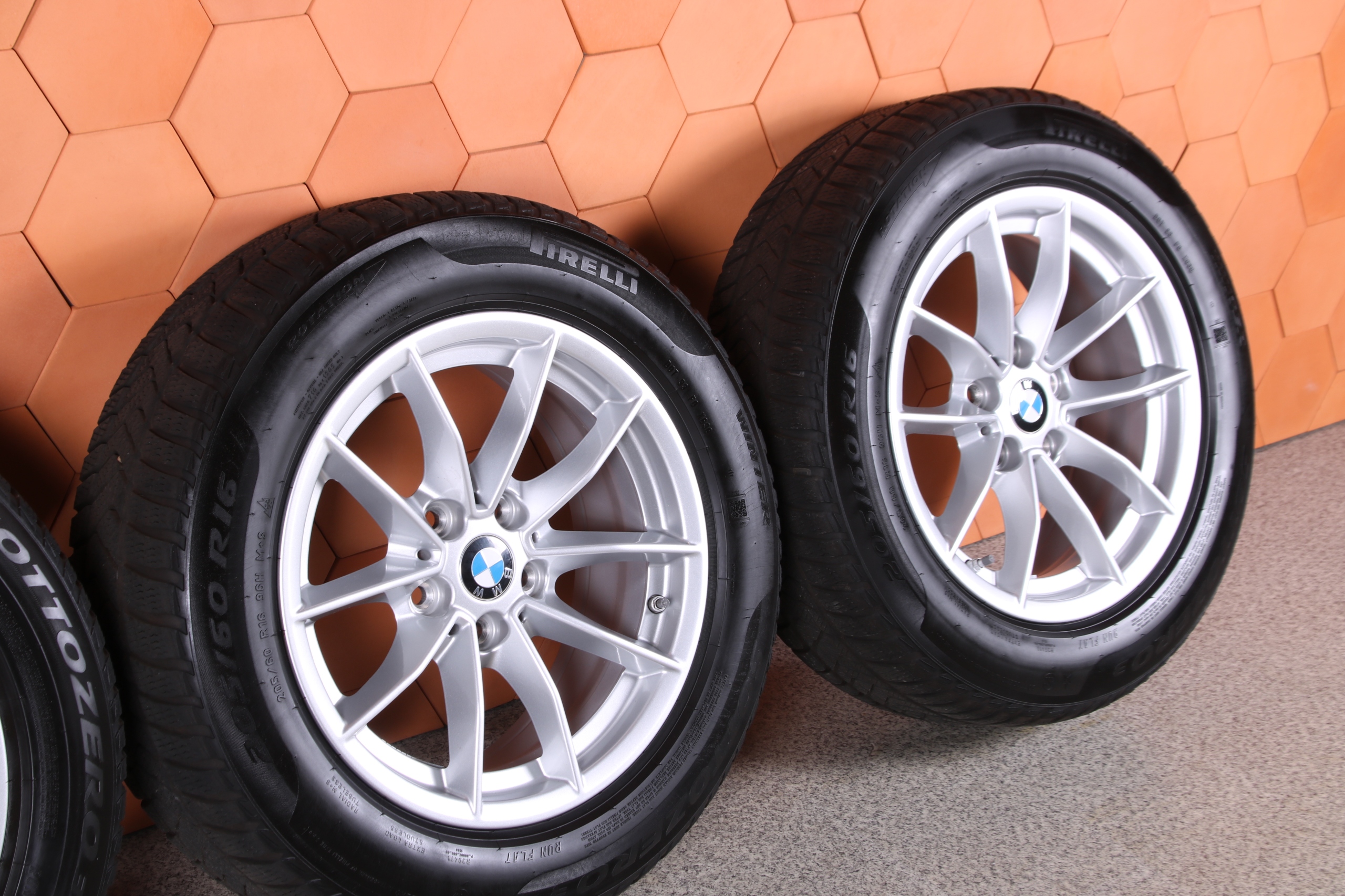 BMW G20 G21 wheels discs aluminium tyres winter PIRELLI 16"