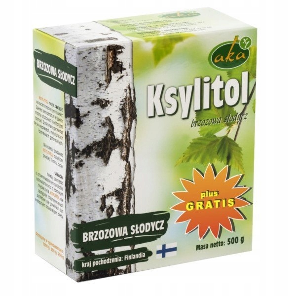 Levně 2x Aka Krystalický xylitol 500 g