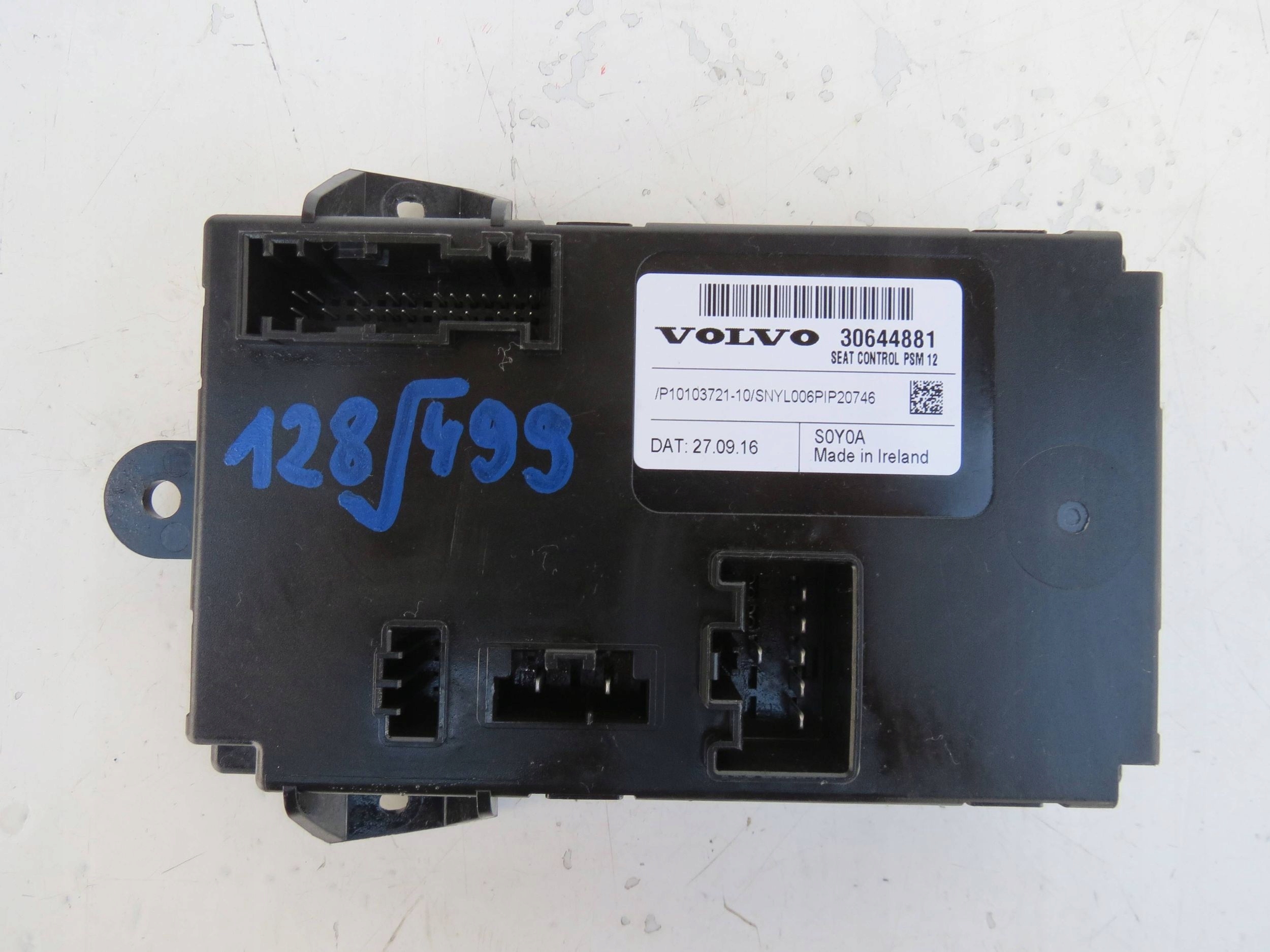 control unit module seat VOLVO S90 II 2.0 D 190KM 2016-2021R 30644881