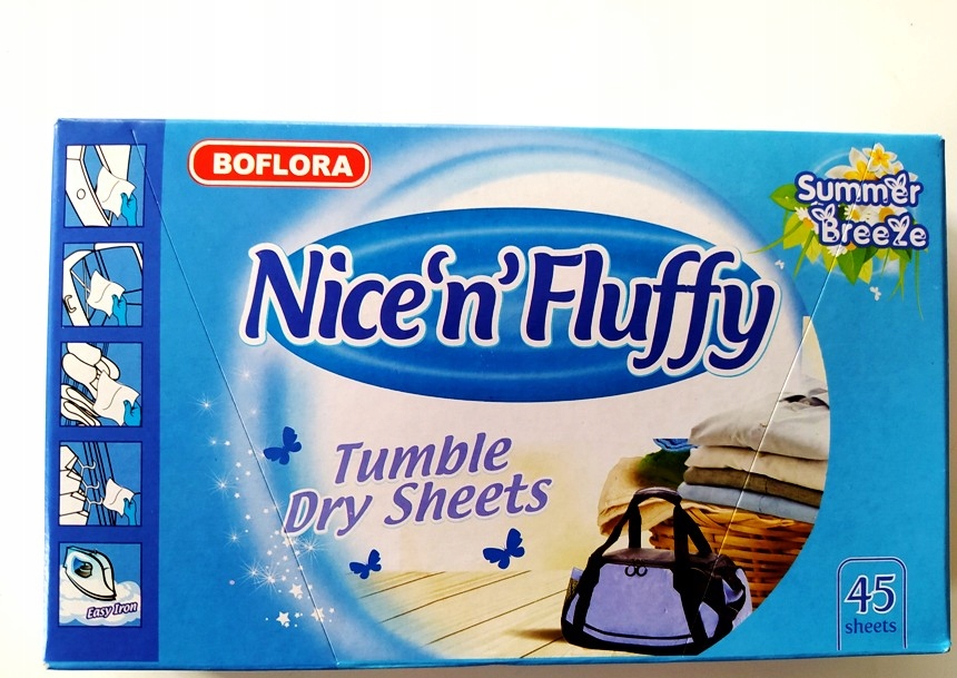 

Nice n Fluffy chusteczki do suszarki zapachowe 45