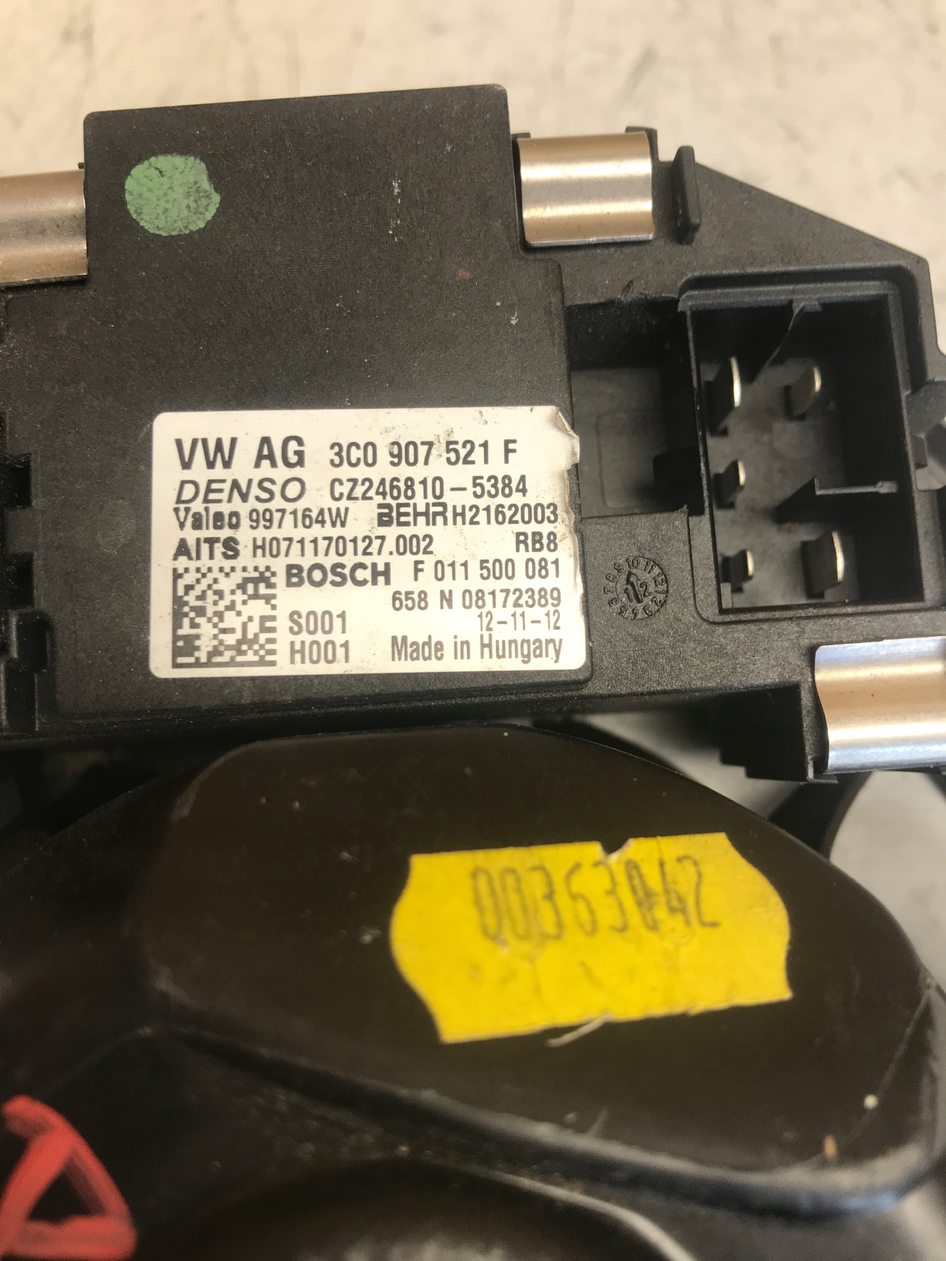 DMUCHAWA Lüfter VW SKODA AUDI 3C0907521F