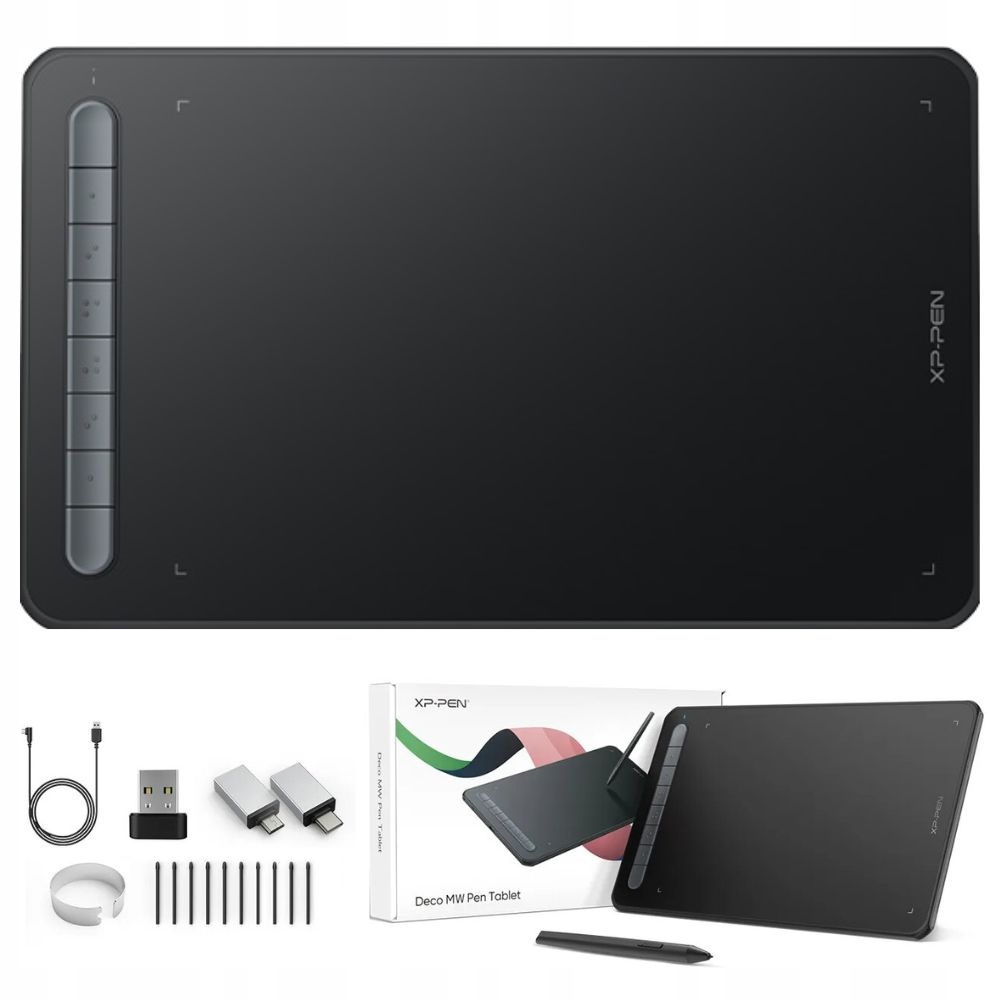 Tablet Xp-pen Deco Mw 8192 Dotykové Pero X3 5080LPI Pro Grafiku