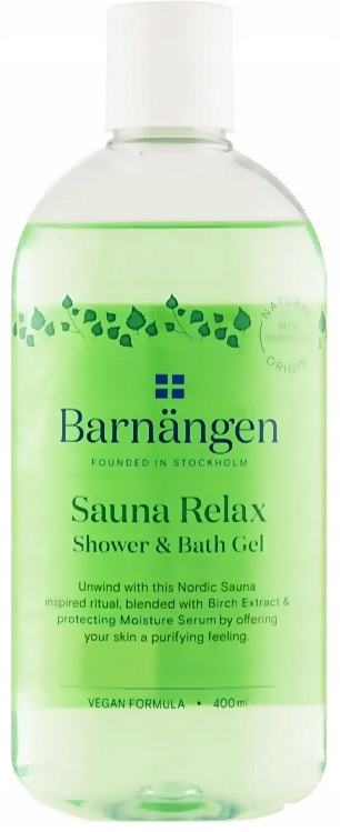 BARNÄNGEN SAUNA RELAX ŻEL POD PRYSZNIC I DO KĄPIELI 400 ML