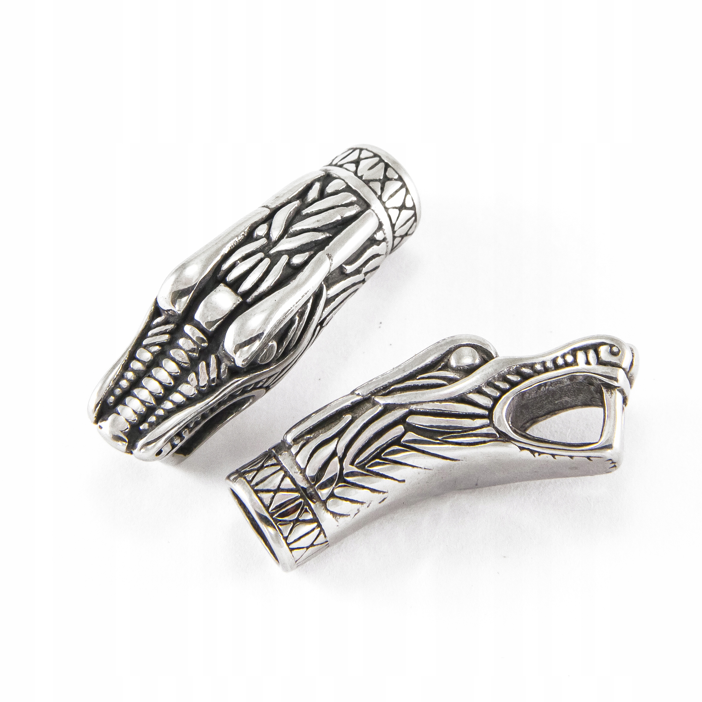 Nástavce na provázky Nerezová Ocel 14x38x12mm 2ks