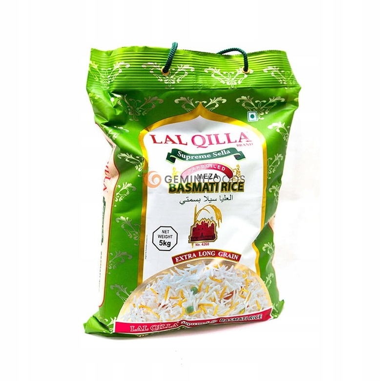 Levně Lal Qilla Supreme Sella Meza Basmati Rýže 5kg