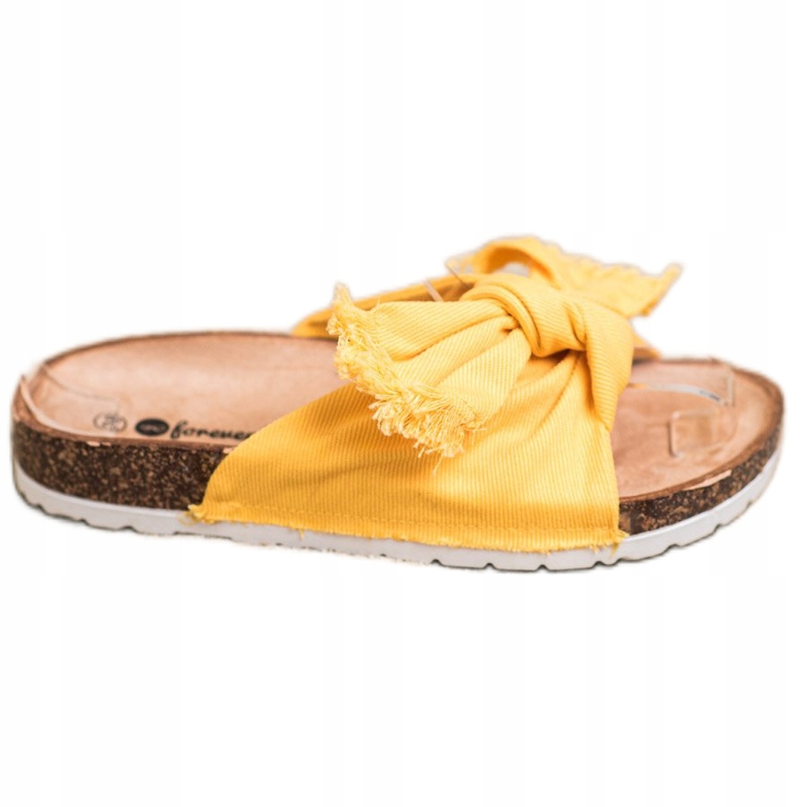 

Żółte Tkanina Buty Kobiety Forever Folie r.38