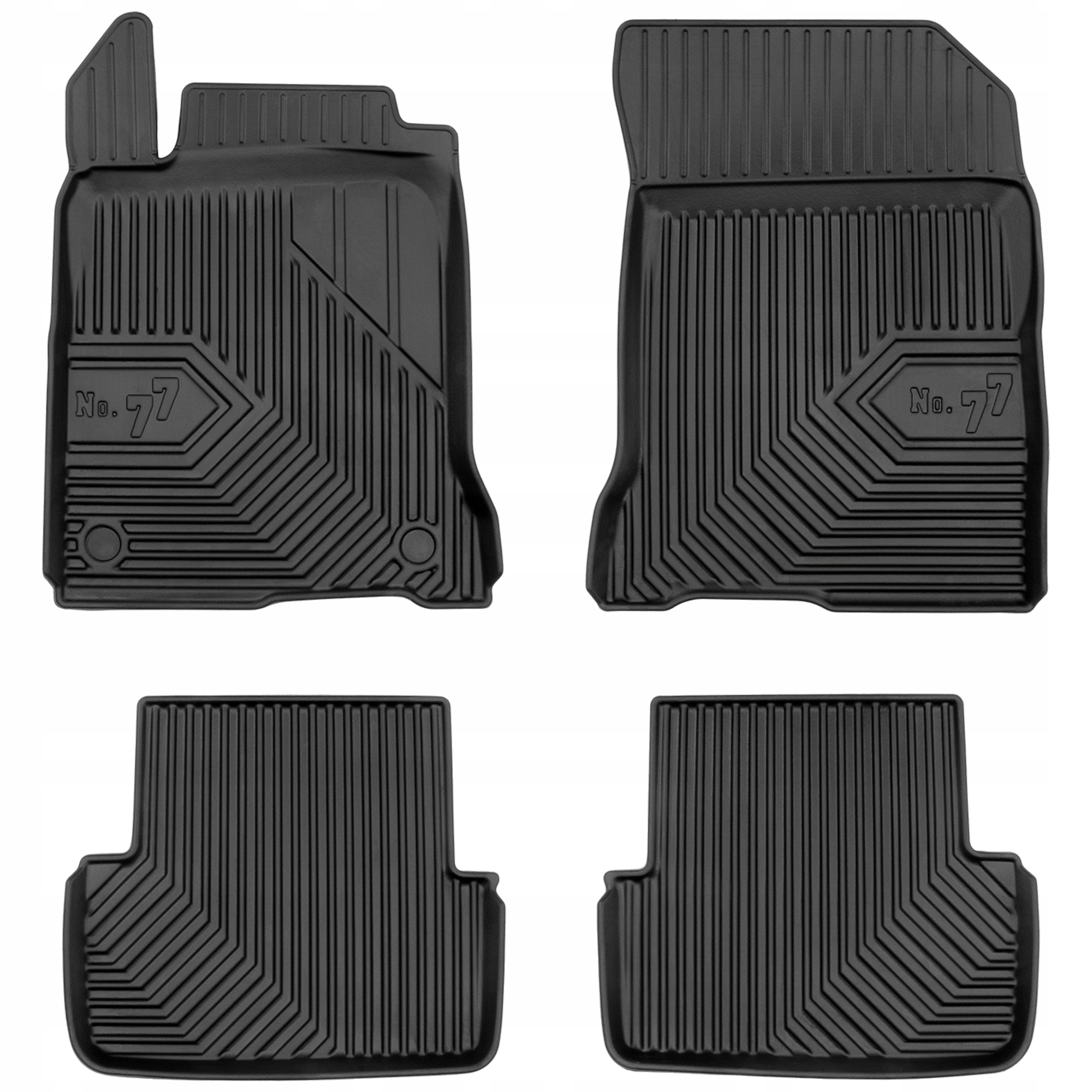 Dywaniki gumowe No.77 Renault Laguna III 2007-2015