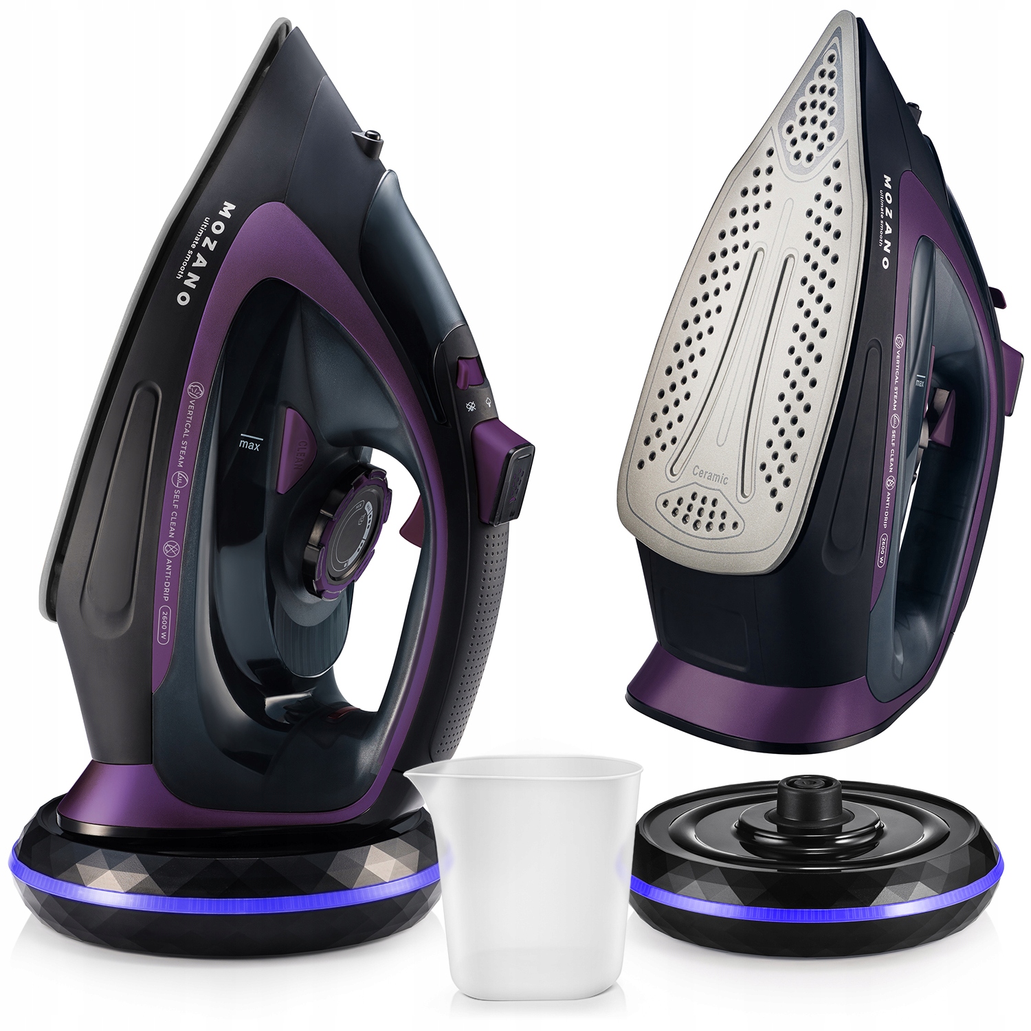 

Żelazko Bezprzewodowe Parowe Ceramiczne Moc 2600W