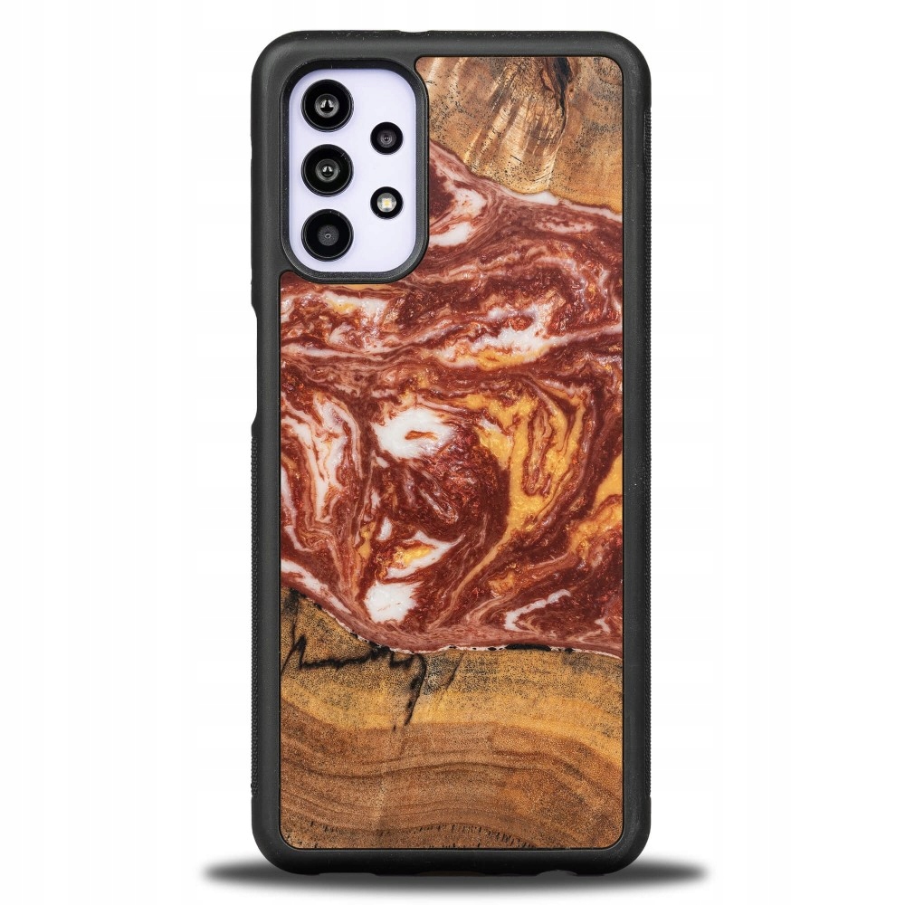 Pouzdro Bewood Unikátní pro Samsung Galaxy A32 5G Planety Mars