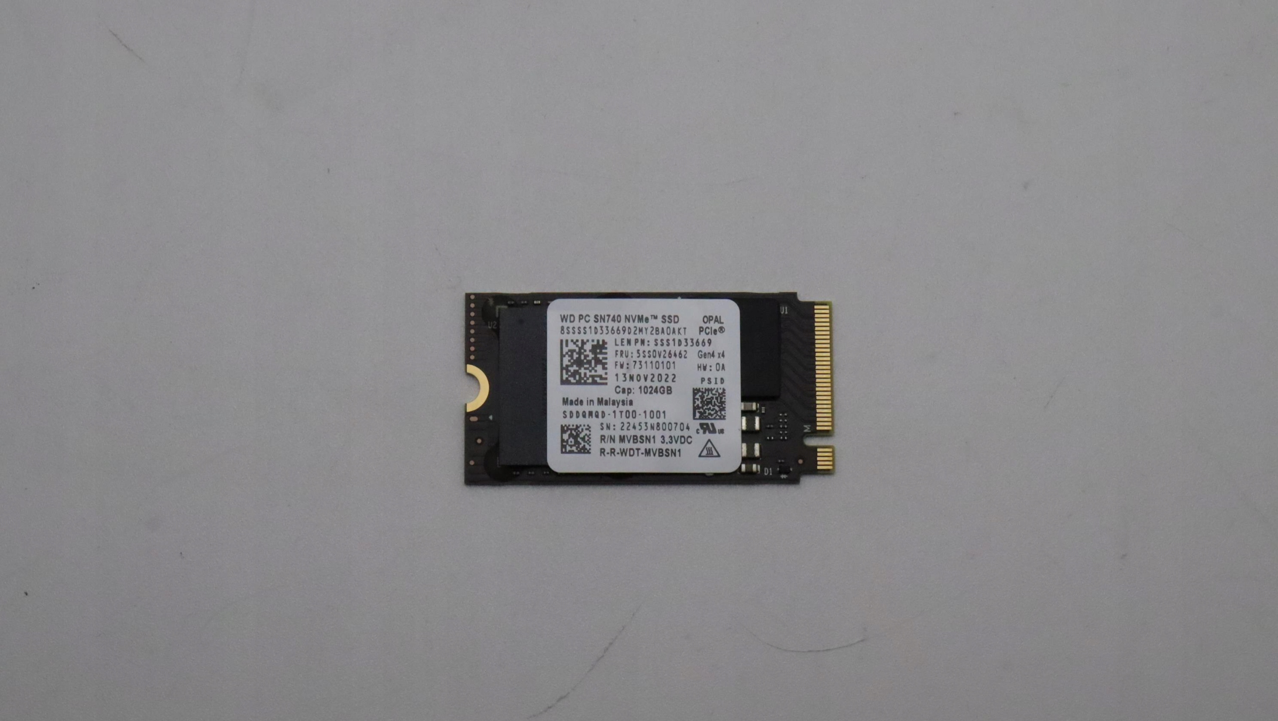 Lenovo SSD 5SS0V26462