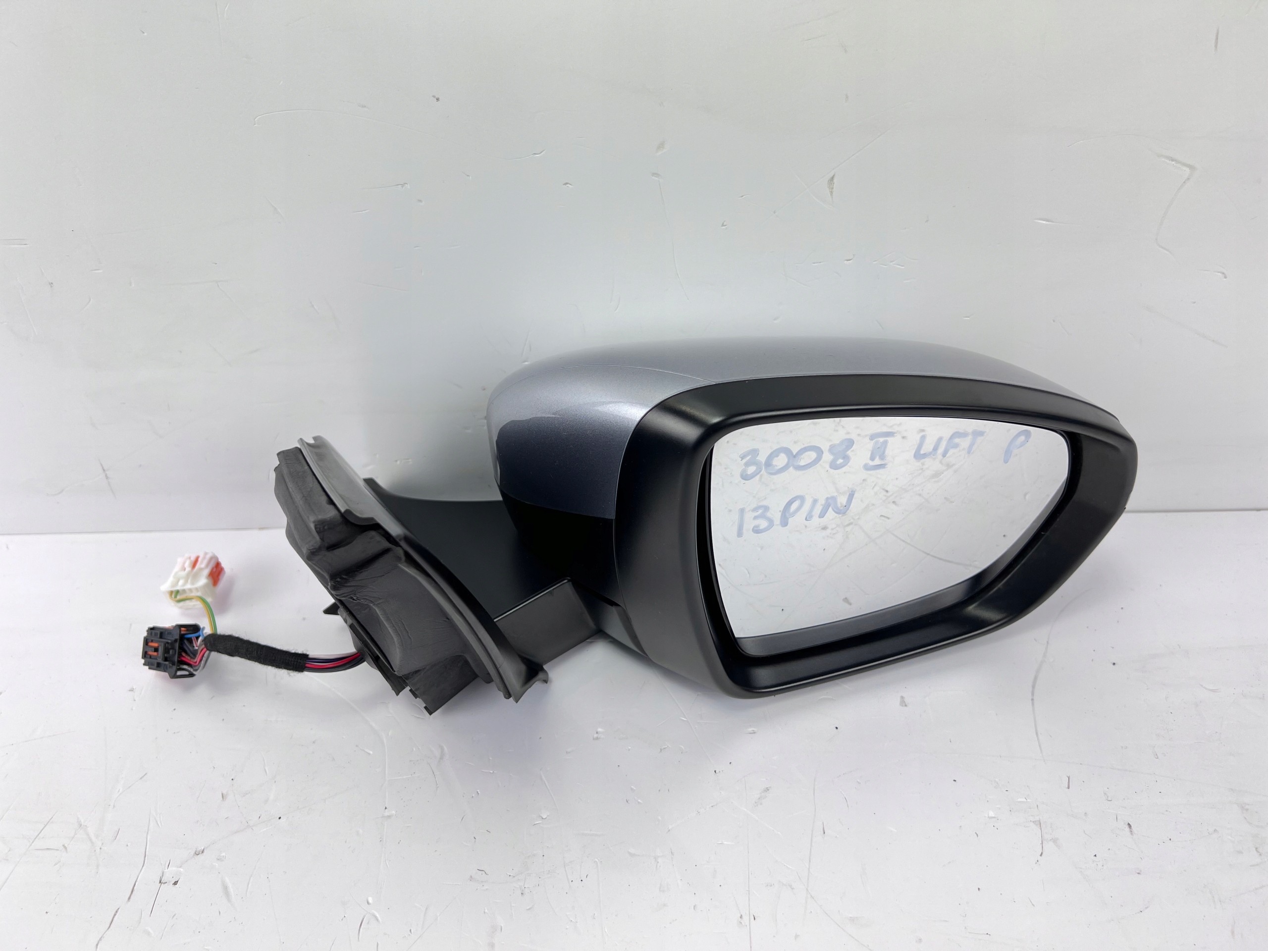 mirror right 13PIN PEUGEOT 3008 II LIFT