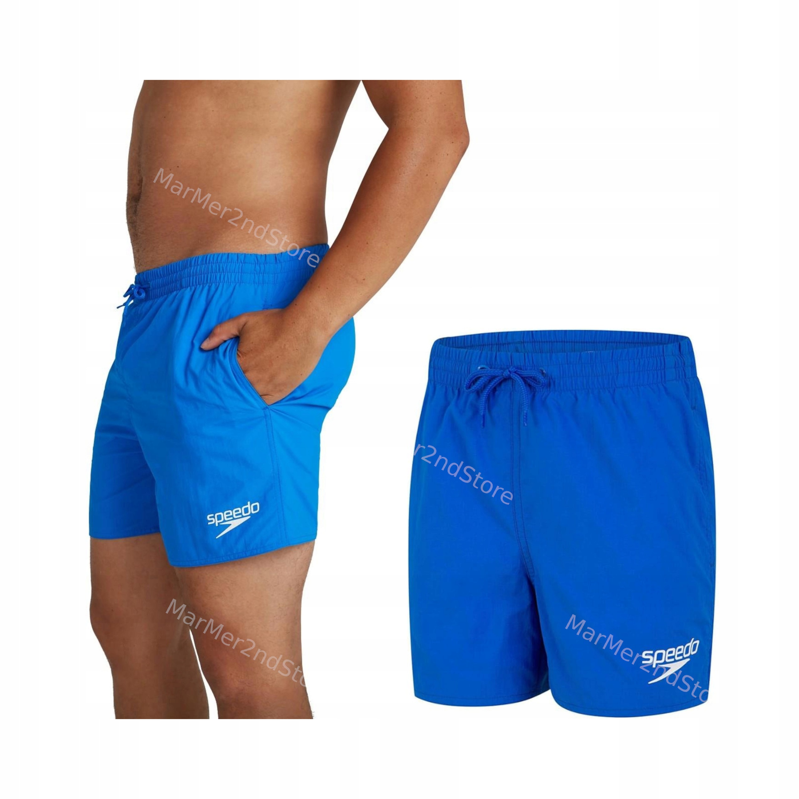 Speedo Essentials 16 Watershorts Męskie Szorty Kąpielowe S Niebieskie