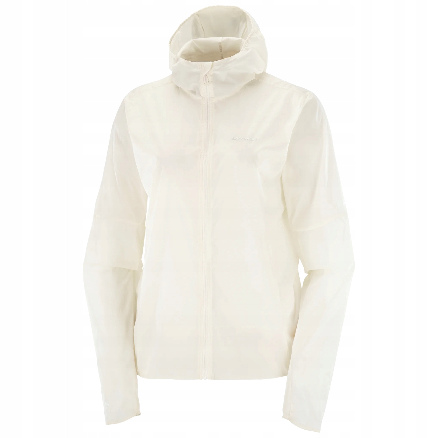 Salomon Sense Aero Wind Jkt W [s] Dámská bunda Polyamid Béžová