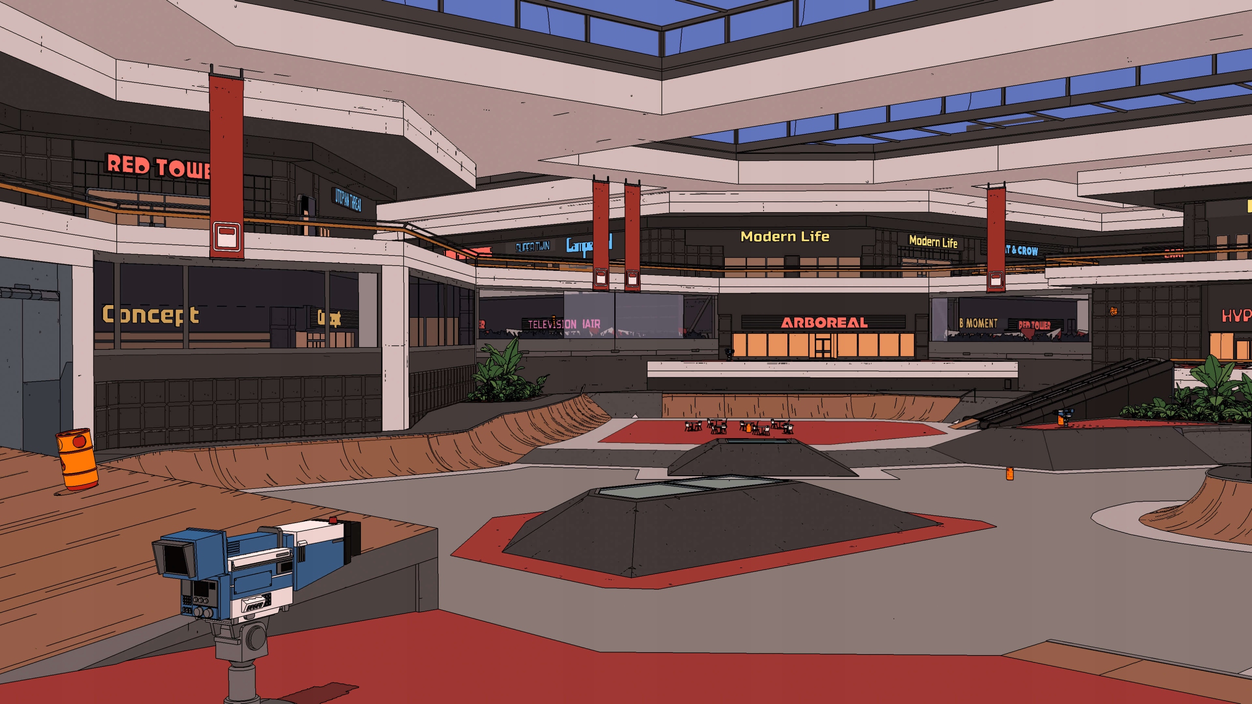 Rollerdrome (PC) klucz Steam Tematyka gry akcji