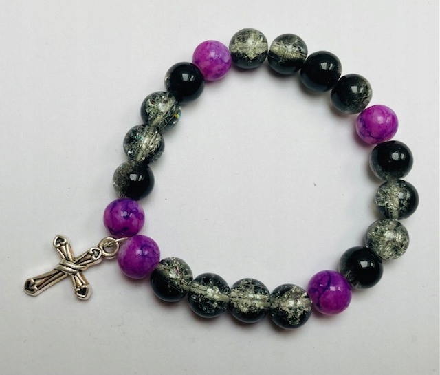 BRANSOLETKA dla dziewczynki KRZYŻYK