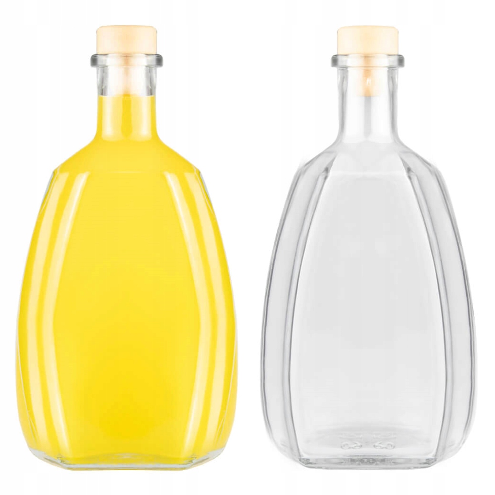 

5X Butelka Koniak 500ML + Korek nalewki wino sok