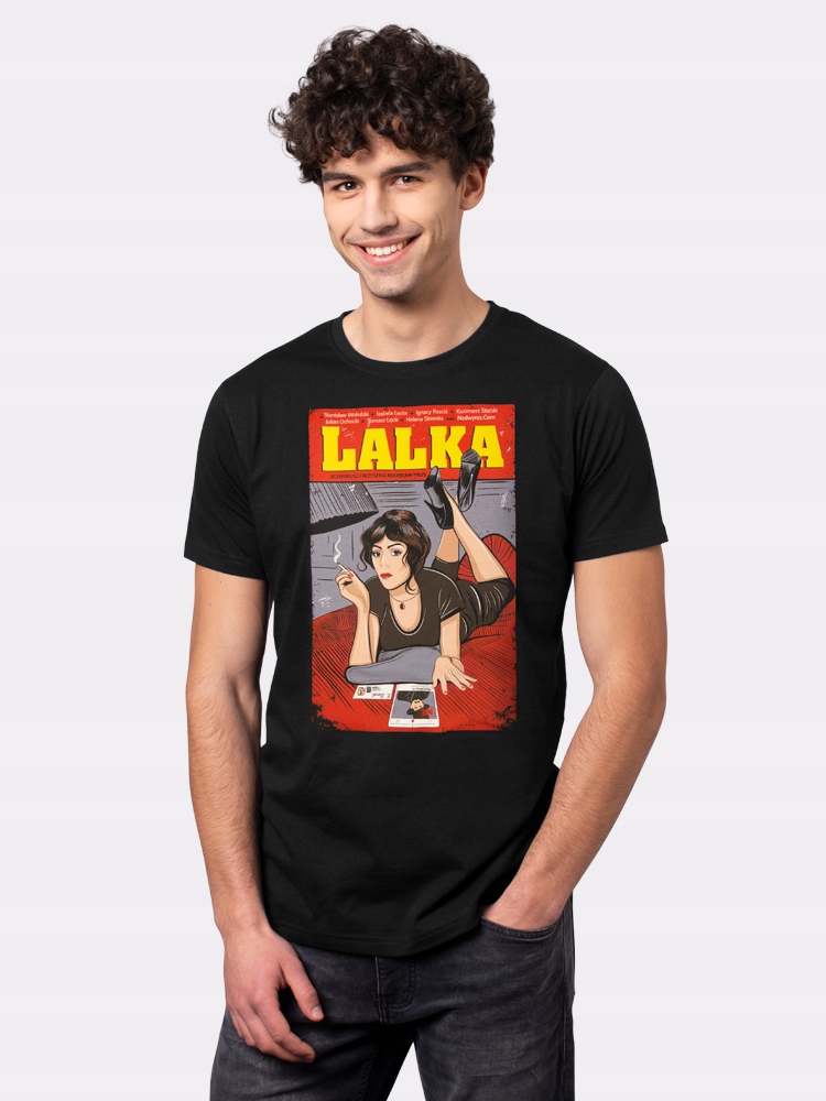 

Lalka Bolesław Prus koszulka męska czarna