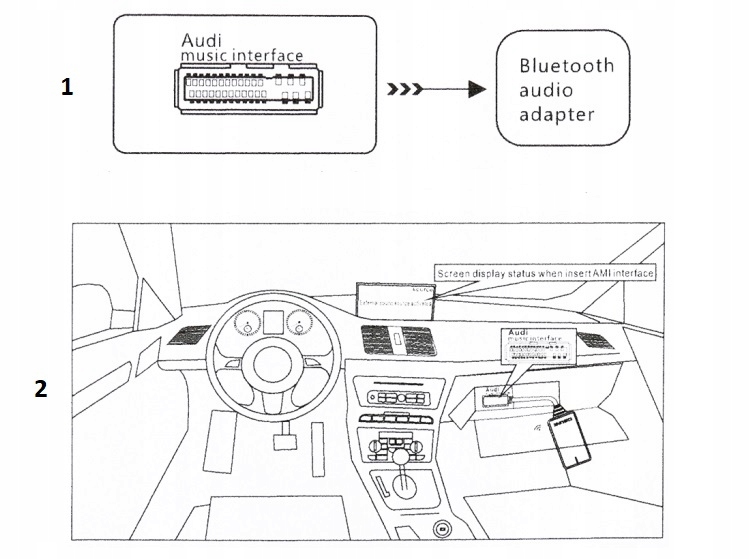 ADAPTER AMI MMI BLUETOOTH 3G AUDI Q5 A5 A7 S5 Q7 Marka Inna